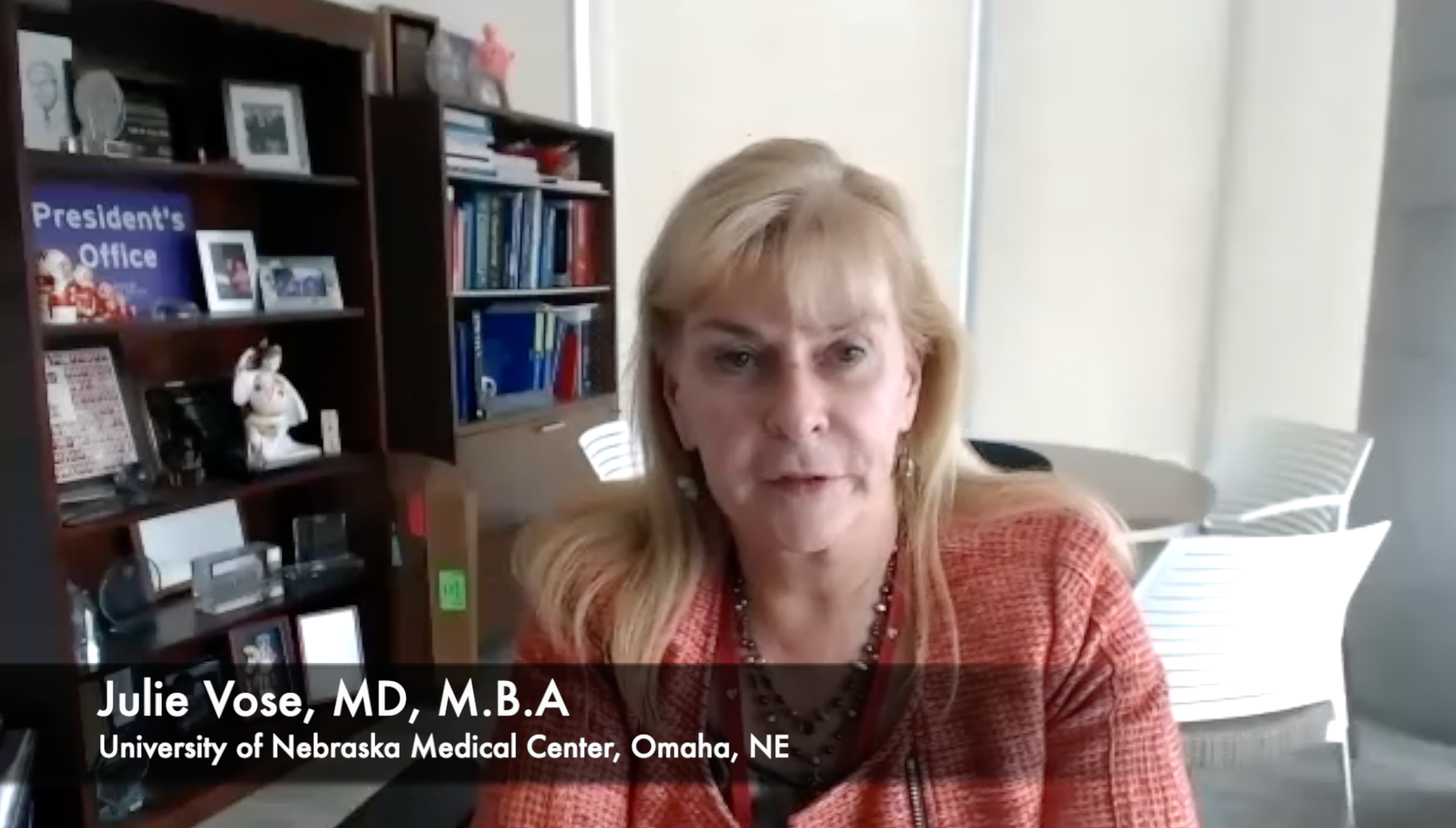 Julie Vose, MD, MBA, Discusses Novel Treatment Options for Hematologic Malignancies